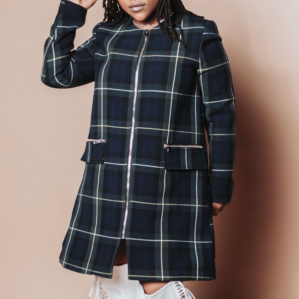 H&M plaid Blazer dress LAST CALL MAKE AN OFFER. WILL BE DELETED AFTER MAY 26